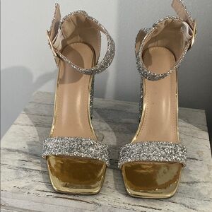 Silver Women's Heels